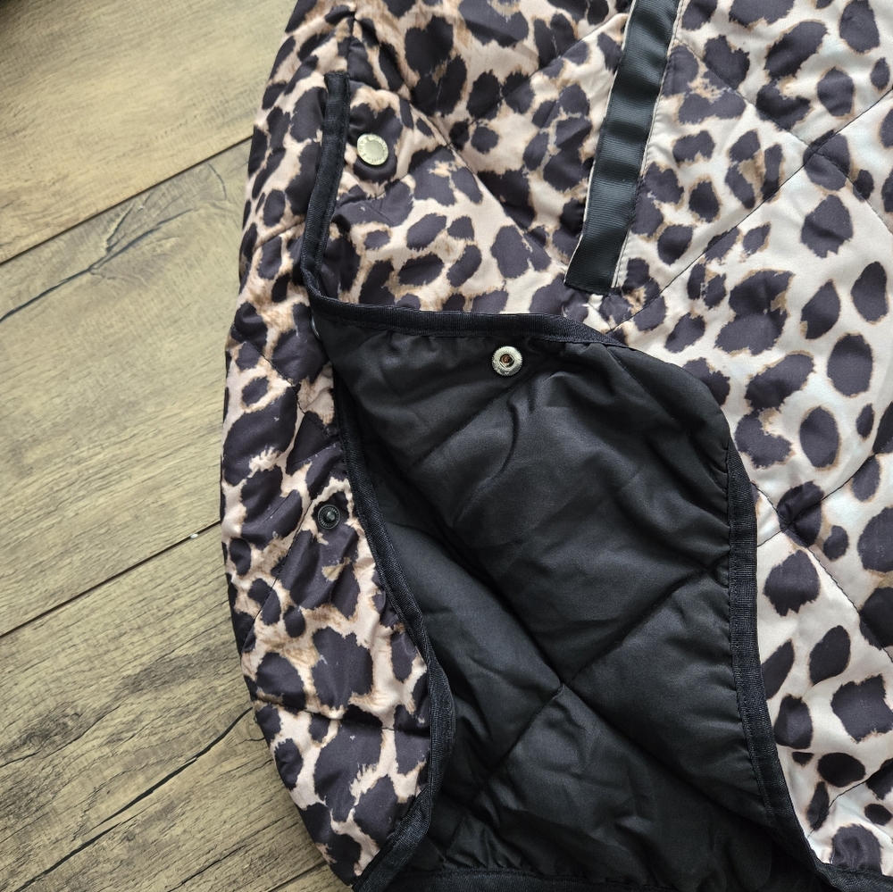 HILRAY RADLEY for Katherine Barclay Womens Bold Chic Leopard Print Xl Jacket - Picture 14 of 15